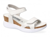 Chaussure mephisto sandales modele coraly blanc